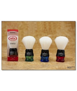 Omega Shaving Brush # 90077 Syntex 100% Synthetic Multi color Red Green ... - $7.48