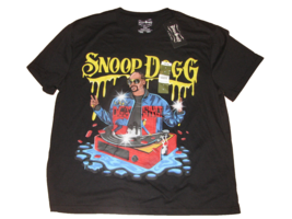 Dogg Supply Snoop Dogg Logo Drip Short Sleeve Graphic T-shirt Mens XL NEW - £7.09 GBP