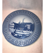 125th Anniversary B&amp;G Commemorative 9 Inch Plate 1978 Mint - $27.60 CAD