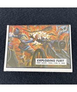 1962 Topps Civil War News Card #5 EXPLODING FURY  Vintage 60s Trading Cards - $19.75