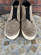 Universal Thread Lilian Slip On Shoes Size 9 Leopard Cheetah Pull On Boo... - $7.60