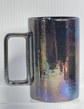NEW-Starbucks Holiday 2020 Iridescent Rainbow Textured Ceramic Cup Mug 12 oz - £14.86 GBP
