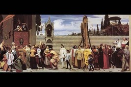 Cimabue&#39;s Celebrated Madonna by Frederick Leighton - Art Print - £17.57 GBP+