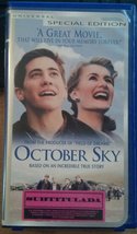 October Sky [VHS Tape] - £2.33 GBP