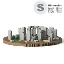 Stonehenge Sculptures (JEKCA Lego Brick) DIY Kit - £65.82 GBP