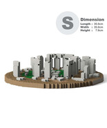 Stonehenge Sculptures (JEKCA Lego Brick) DIY Kit - $1,693.26 MXN