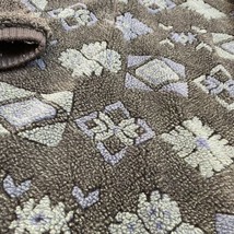 Vtg Columbia Retro Abstract Aztec Fleece 1/4 Zip Sweater Size L USA Made - £35.08 GBP