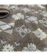 Vtg Columbia Retro Abstract Aztec Fleece 1/4 Zip Sweater Size L USA Made - £35.02 GBP