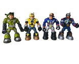 Mattel Fisher Price Rescue Heroes Lot of 4 Vintage Action Figures 6” - £11.90 GBP