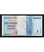 ZIM Zimbabwe 100 Trillion Banknote 5   Notes   AA/2008, P-91, Uncirculat... - $891.00