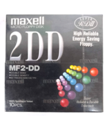 Maxell 2DD MF2-DD Double Sided Double Density Double 80 Track Micro Flop... - £35.85 GBP