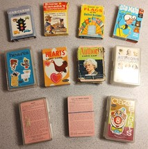 Mixed Lot Vintage Whitman More Kids Card Games Old Maid Hearts Authors MORE LOOK - £26.91 GBP