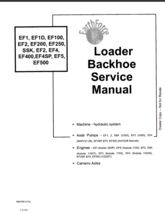 Bobcat EF1, EF1D, EF100, EF2, EF200, EF250, SSK, EF3, EF4, EF400, EF4SP,... - €12,98 EUR