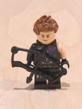 LEGO Marvel Super Hero Hawkeye Minifigure Dark Purple Suit Civil War 760... - $342.19 MXN