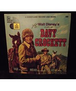Story of Davy Crockett Walt Disney Record and Book #360 - $21.57 CAD
