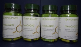 Four Pack: Nu Skin Nuskin Pharmanex NanoCoQ10 30 capsules SEALED x4 - $188.00