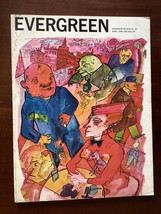 Evergreen Review #40 - April 1966 - Jack Kerouac, Allen Ginsberg, Jimmy Rushing - £32.15 GBP