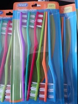 5 Packs Of REXALL 6 Count  SOFT Colorful toothbrushes New In Package 30 Total - £15.81 GBP