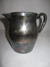 Poole Silver Co Silver Plate Pitcher Creamer Personal  17 Ounces 1893-1971 - £10.14 GBP