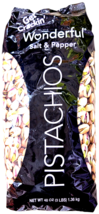 Wonderful Pistachios Nuts Salt &amp; Pepper 48 Ounce Bag EXP 06/2026 - $581.19 MXN