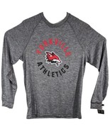 Yorkville Wolves Athletic Shirt Mens M Medium Long Sleeve Gray Top - £14.15 GBP