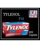 Tylenol PM,  225 Caplets, 500mg,  Acetaminophen, Pain Reliever, Sleep Aid - $635.14 MXN