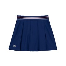 Lacoste Pleated Skirt JF0990-54G F9F Women&#39;s Tennis Skirt Sportswear Blu... - $144.42