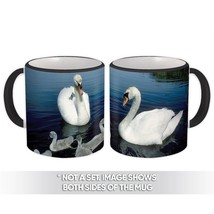 Swan : Gift Mug Bird Animals Cute Wedding Nature Romantic - $15.90