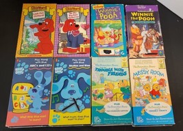 Berenstain Bears, Clifford, Winnie the Pooh &amp; Blue&#39;s Clues - Lot of 8 VHS Tapes - £25.72 GBP