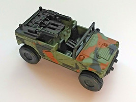 Big Matchbox 3 1/2 Inch Die Cast Metal Military HUMVEE with PopUp Guns from 1998 - £19.43 GBP