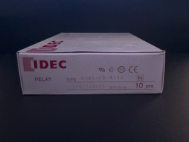 10X RU4S-CR-A110 IDEC Universal Power Relay 4PDT 6A W/ LED 110-120VAC Co... - $120.83