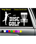 Disc Golf Player and Basket Decal Laptop Car Window Sticker CHOOSE SIZE ... - €2,76 EUR+
