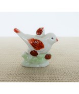 Vintage bisque miniature bird figurine - $12.00