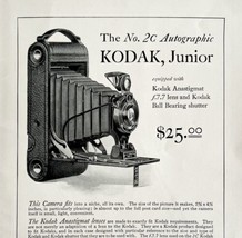 1921 Kodak Junior No. 2C Autographic Advertisement Antique Ephemera East... - £19.60 GBP
