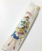 Bacchette usa e getta Sailor Moon R Merci super rare carine Made in Japan - £20.77 GBP