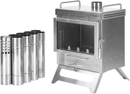 The Pomoly Dweller Stainless Steel Stove Is An Outdoor Stove For Hot Tent - £407.87 GBP