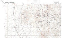 Nelson Quadrangle Nevada 1958 Topo Map Vintage USGS 15 Minute Topographic - £12.63 GBP