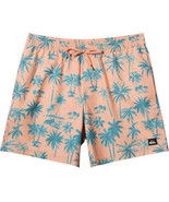 Quiksilver Men&#39;s Coastal Volley Swim Shorts Tropical Peach 15&quot; Beach Siz... - €25,83 EUR