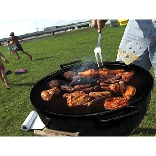 Cast Iron Pizza Pan - 14-Inch Baking Pan for Oven Stovetop Grill Campfire Item image 5