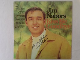 Jim Nabors Kiss Me Goodbye Signed Vinyl Record Album JSA  - £118.26 GBP