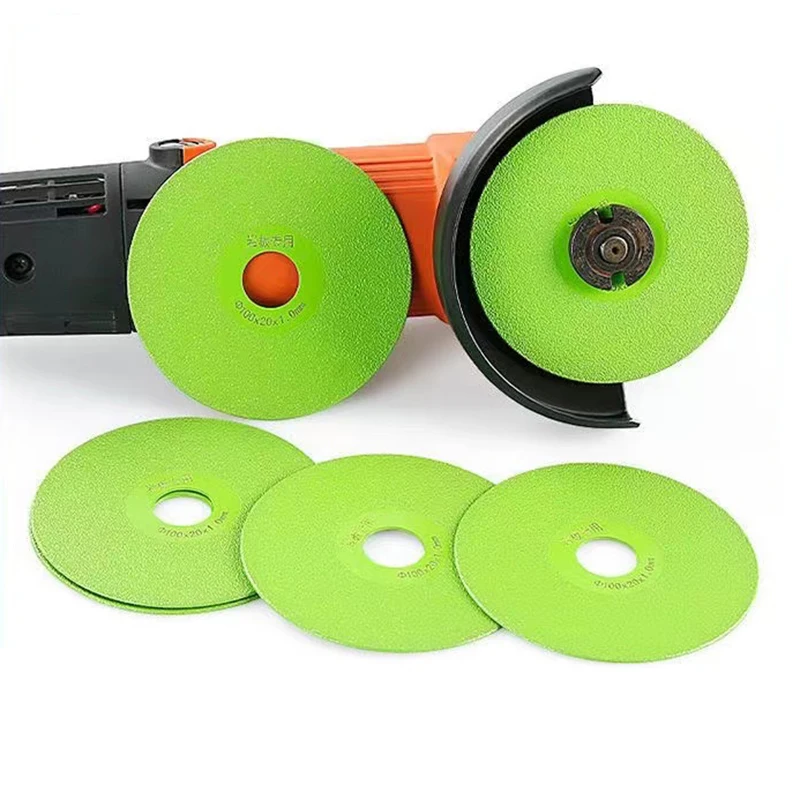 1Pc 100mm  Plate Flat Grinding Pad Ceic Marble Tming 45 Chamfer Cutting Blade Ul - £44.51 GBP