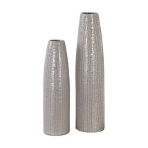 212 Main 20156 Sara Textured Ceramic Vases  Set of 2 - £171.84 GBP