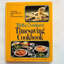Cookbook Betty Crocker&#39;s Cookbook Time Saving Recipes Hardback 1980s Vintage - £11.74 GBP