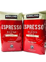 Kirkland Espresso Dark Roast Coffee 2 Lb (2 Pack) 4 Lbs - £39.29 GBP