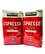 Kirkland Espresso Dark Roast Coffee 2 Lb (2 Pack) 4 Lbs - £39.87 GBP