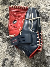 Franklin Field Master Series 22622-11&quot; Baseball Glove Red White Blue Sof... - $147.56 MXN