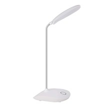 Led Desk Lamp With Flexible Gooseneck 3 Level Brightness, Battery Operated Table - £25.16 GBP