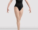 Bloch ladies black mirella chevron tank leotard size M - $37.62