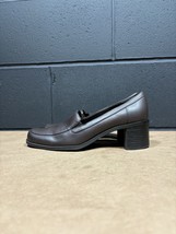 Vintage Croft &amp; Barrow Leather Y2K 90’s Mary Jane’s Wmns Sz 7 M - £39.15 GBP