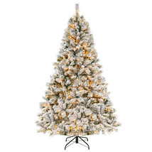 6/7/8 Feet Artificial Xmas Tree 3-Minute Quick Shape-7 ft - Size: 7 ft - £177.71 GBP